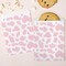 Big Dot of Happiness Pink Cow Print Rodeo Cowgirl Paper Treat Bags, Western Party Candy Bags, Greaseproof White Paper Sandwich Cookie Bags - 25 Count
